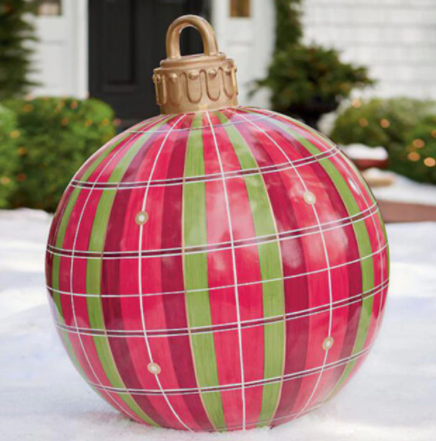 Jumbo Christmas Ornament Balls